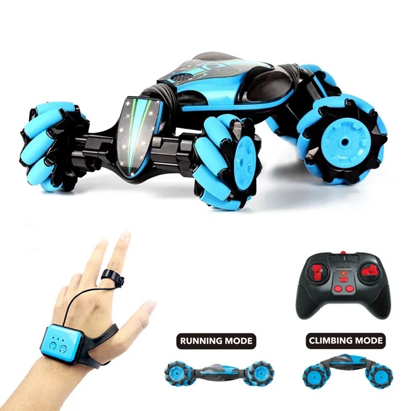 Global Funhood GW124 Tipping Carro 360 Skiding Stunt RC 2.4g Car 4ch Electric Hand Controlled Gesture Sense Induction Toy