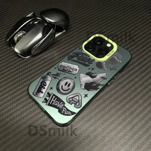 Bạc <span class=keywords><strong>IMD</strong></span> 14 hợp thời trang 7 PC điện thoại di động Trường hợp tương thích cho iPhone 16 15 13 Pro Max 12 xuyên biên giới 11 11 màu - Product Image 1