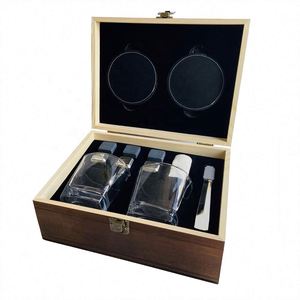 Belle boîte de coffret en pierre de whisky gravée au trésor en bois pour cadeau de garçons d'honneur - Product Image 5