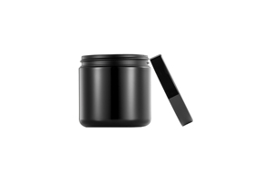 16oz 500ml bóng HDPE metallized đen nhựa bồn tắm 250ml công suất cho thuốc cho y học lưu trữ - Product Image 2