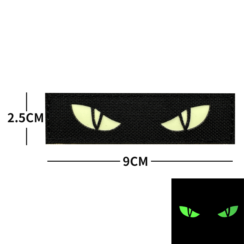 Occhi di gatto-Occhi luminosi cibernetiche con base nera