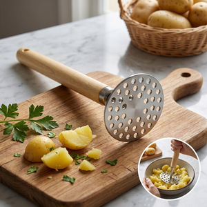 <span class=keywords><strong>Presse</strong></span>-<span class=keywords><strong>purée</strong></span> et écraseur à pommes de terre en acier inoxydable 304, <span class=keywords><strong>moulin</strong></span> à aliments manuel commercial pour cuisine de restaurant, <span class=keywords><strong>presse</strong></span> à <span class=keywords><strong>purée</strong></span> robuste - Product Image 2
