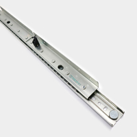 Glissière de table extensible à roulement à billes, synchronisée, pour table à manger, glissière télescopique pour table à ailes papillon