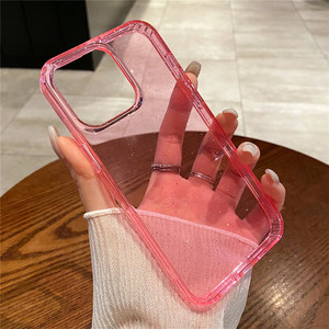 Shiny Bling long lanh trong suốt bảo vệ điện thoại trường hợp đối với <span class=keywords><strong>iPhone</strong></span> 16 Pro Max 15 14 11 12 13 chống sốc rõ ràng cứng Acrylic Bìa - Product Image 1