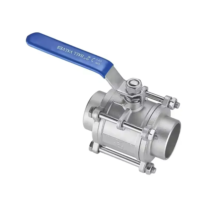 304 316pc Industrial Stainless Steel Ball Valve Threaded Floating Control Ball Valve