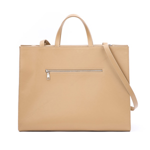 2023 sang trọng văn phòng Phụ nữ túi xách thời trang mới thiết kế thương hiệu PU da Tote Túi xách tay với logo dập nổi - Product Image 4