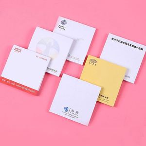 Wholesale Offset Paper 7.5 X 7.5 Stationery Office <b>Memo</b> <b>Pad</b> Sticky Notes with Custom Logo 20-100 Sheets/<b>pad</b> - Product Image 3