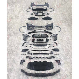 Kit carrosserie pour Benz <span class=keywords><strong>GLC</strong></span> X254 <span class=keywords><strong>2023</strong></span> + changement au style AMG63 comprenant pare-chocs avant et arrière avec calandre et lèvre arrière - Product Image 2