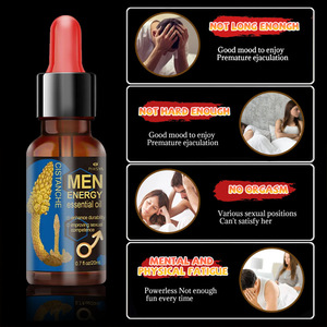 Olio XXL Hot per Uomo Massaggio del Pene Cura delle Parti Intime Maschili Olio Essenziale Vegetale - Product Image 4