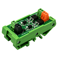 Module de relais d'entrée et de sortie optocoupleur à 2 canaux PNP/NPN, carte amplificateur de signal PLC
