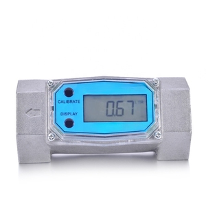 2 Inch Turbine <span class=keywords><strong>Water</strong></span> Flowmeter Met Digitale Lcd Display Diesel Benzine Waterstroom <span class=keywords><strong>Meter</strong></span> Draad Brandstof Overdracht <span class=keywords><strong>Meter</strong></span> - Product Image 1