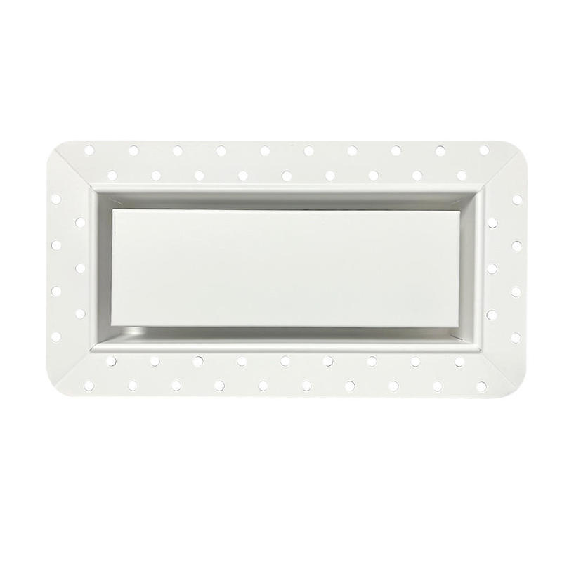 HVAC Ventilation Metal White Flush Wall