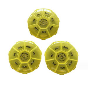 Cheap Custom Logo 7 Days Weekly Pill Box for Promotional Gift