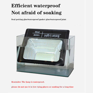 2026 <strong>Best</strong> High <strong>Power</strong> 12v/24v All One Integrated Outdoor Garden <strong>Solar</strong> Aluminum Battery <strong>Floodlight</strong> IP65 Waterproof 50w 100w - Product Image 3