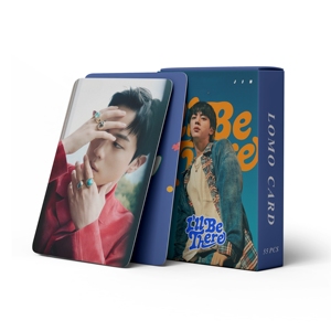 Fototarjetas Holográficas de KPOP <span class=keywords><strong>Idol</strong></span>, 55 Piezas/caja, Bangtan Boys <span class=keywords><strong>JIN</strong></span> Happy, Tarjetas Lomo Láser - Product Image 1