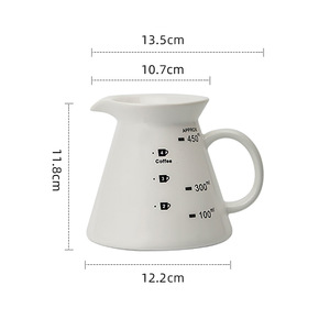 Modern Design Hand Brew Coffee Pot <b>Set</b> with for V60 Filter <b>Cup</b> Home Ceramic Sharing Pot-Direct Manufacturer Order - Product Image 5