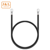 1/0 3/0 25mm 25mm 35mm 10mm 2AWG 6AWG connecteur automobile à sertir sur les cosses de batterie M8 câble d'alimentation de batterie cc