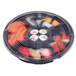 JY-82122 Hot Selling China manufacturer Plastic Sushi To Go Box plastic food container packing box