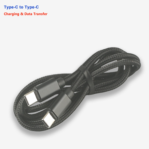 Cable de Carga Rápida USB C a USB C al por Mayor, con Cubierta de Nailon Trenzado para Android, Samsung, Xiaomi, Oppo, Cable de Carga Tipo C - Product Image 4