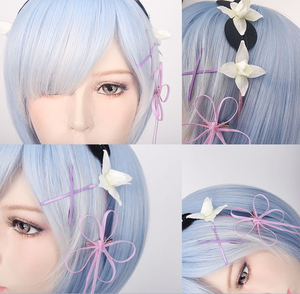 Muestra Gratis, Peluca de Cabello Sintético Barata, Estilo Bob Corto, con Flequillo, para <span class=keywords><strong>Cosplay</strong></span> de <span class=keywords><strong>Anime</strong></span> - Product Image 2