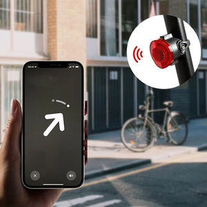 バイクテールライト自転車リフレクターリアライト隠し盗難防止<span class=keywords><strong>GPS</strong></span>トラッカーアクセサリー自転車スクーター用AirTagホルダー - Product Image 5