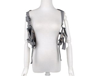 Holster d'épaule horizontal ambidextre Definite Outdoor Devices GS03 avec double porte-chargeur, noir, usage professionnel - Product Image 2