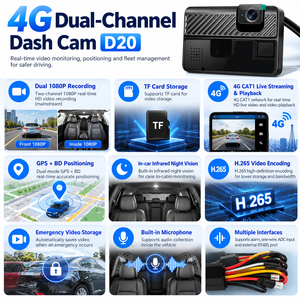 Cámara para Vehículos 4G DS200, Cámara <span class=keywords><strong>de</strong></span> Prueba para Disputas <span class=keywords><strong>de</strong></span> Transporte Privado - Product Image 4
