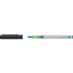 FABER CASTELL - PENNA ROLLER A INCHIOSTRO LIBERO MICRO VERDE - Product Image 1