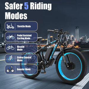 Bicicleta Eléctrica de Alta Velocidad con Doble Motor K800, 48V 23Ah, de Litio y Aluminio, para Caza y Paseo al Aire Libre - Product Image 4