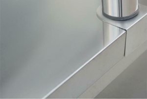 RUITAI High Quality Stainless Steel <strong>Worktable</strong> with Top Shelf / Back Shelf Work Table - Product Image 6