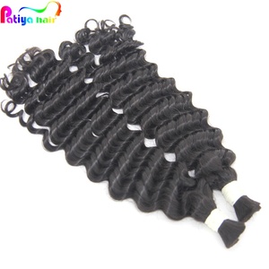 Cabello Humano Remy Malaíso de Onda Profunda para Trenzas, Calidad 12A, Crudo Sin Procesar, Sin Trama, Compra en Línea, Productos Baratos - Product Image 5