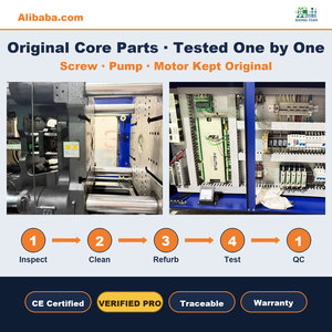 Machine <span class=keywords><strong>de</strong></span> moulage par injection servo d'occasion Original Factory <span class=keywords><strong>2023</strong></span> Haitian MA1600IIISE, plaque signalétique authentique vérifiée - Product Image 2
