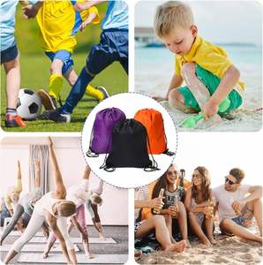 Quality Gym Shopping Exercise Yoga Travel <b>Backpack</b> Waterproof Nylon Color Gradient Nylon <b>Backpack</b> for Kids Party - Product Image 5
