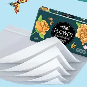 Paper Extraction Toilet Tissue For Home Restaurant Tablet Tissue Paper Natural Wood Paper Soft Durable Facial Tissues