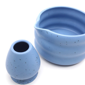 Bambus nuevo japonés hecho a mano <span class=keywords><strong>Matcha</strong></span> Bowl Kit accesorios logotipo personalizado cerámica Chawan Pico Verde <span class=keywords><strong>Matcha</strong></span> té <span class=keywords><strong>con</strong></span> caja para regalo - Product Image 3