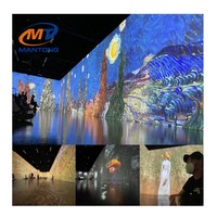 Projecteur d'hologramme projection holographique 3d pour exposition d'art projecteur mural de cartographie 3d pour musée