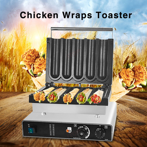 Machine à gaufres électrique commerciale antiadhésive 110V/220V pour wraps de poulet, gaufres bulles, gâteaux et boules croustillantes - Product Image 2