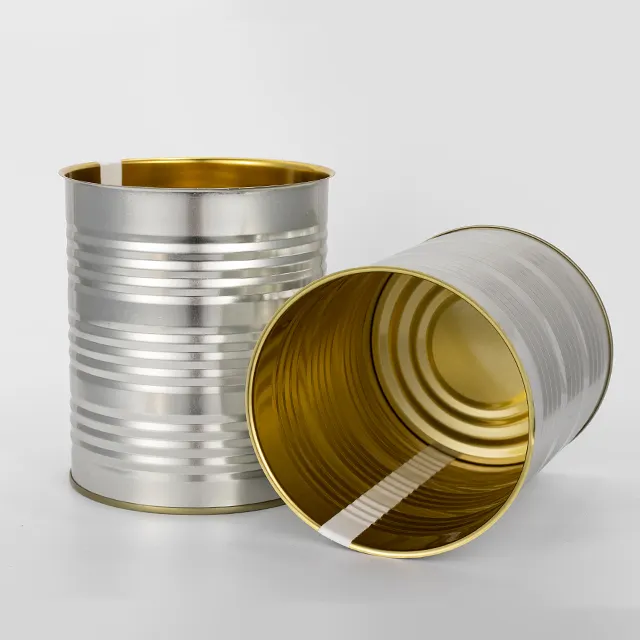 Tin can production and wholesale food grade metal empty tin cans  used for food packaging  canned food cans