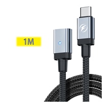 Kabel Data Magnetik Dual Type-C Baru untuk Pengisian Cepat iPhone 18 Ponsel dan Tablet