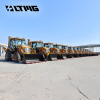Chargeuse-pelleteuse multifonctionnelle LTMG JCB 3CX 4CX, vente chaude en Chine, vente directe d'usine, moteur EPA diesel, nouvelle chargeuse-pelleteuse 4x4