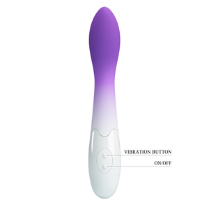 PRETTY LOVE Vibratore a Bacchetta con 30 Frequenze, Ricaricabile USB, 100% Impermeabile, Dildo <span class=keywords><strong>Senza</strong></span> Lattice, Massaggiatore Vibrante per Donne - Product Image 2