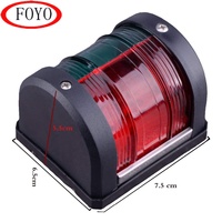 FOYO — nœud Led de Navigation pour Yacht et bateau, lumière rouge et vert, nouvelle marque, 12v