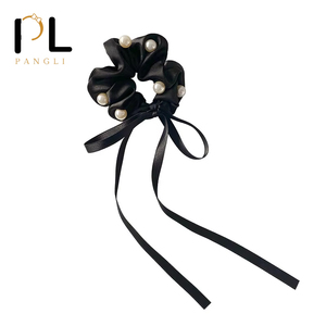 Coleteros para el cabello <span class=keywords><strong>PL</strong></span> Pure Desire, Lazos para el cabello con perlas, Accesorios para el cabello de estilo sencillo, Diadema para atar la cola de caballo - Product Image 1