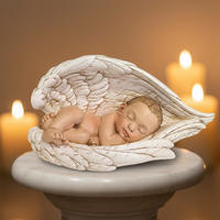 Crèche miniature en résine personnalisée, très vendue, avec figurines du Naissance du Christ, cadeau de Noël, décoration pour la maison