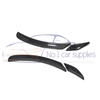 Décoration de passage de roue arrière en fibre de carbone haute qualité 2008-2009, compatible avec le modèle Mercedes Benz Classe C C63 W204 AMG