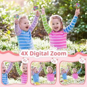 H3 Mickey Mini çift lens çocuklar kamera 1080P çözünürlük çocuk kamera güzel oyuncak çocuklar hediye ödülü olarak selfie dijital kamera - Product Image 5