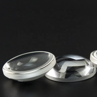Lentilles VR 3D convexe, accessoire en acrylique Google cardboard, lentilles 34mm PMMA asymétriques