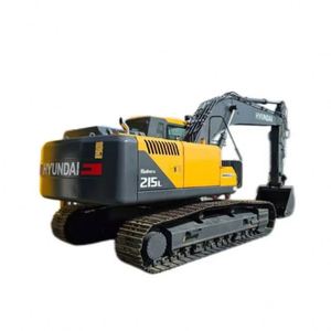 Excavadora de cadenas Hyundai R215L de 21 toneladas de Corea del Sur de buena calidad con motor, bomba y caja de cambios - Alta eficiencia en oferta económica - Product Image 1