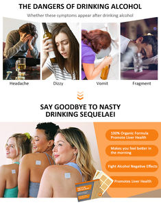 OEM Factory antimabuk pencegahan kesehatan suplemen medis Patch - Product Image 4