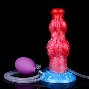 Big Knotted Fantasy Knot <b>Dildo</b> Anal Plug Monster Anal <b>Dildo</b> With Suction Cup Silicone Prostate Massage Sex Toy for Women - Product Image 4